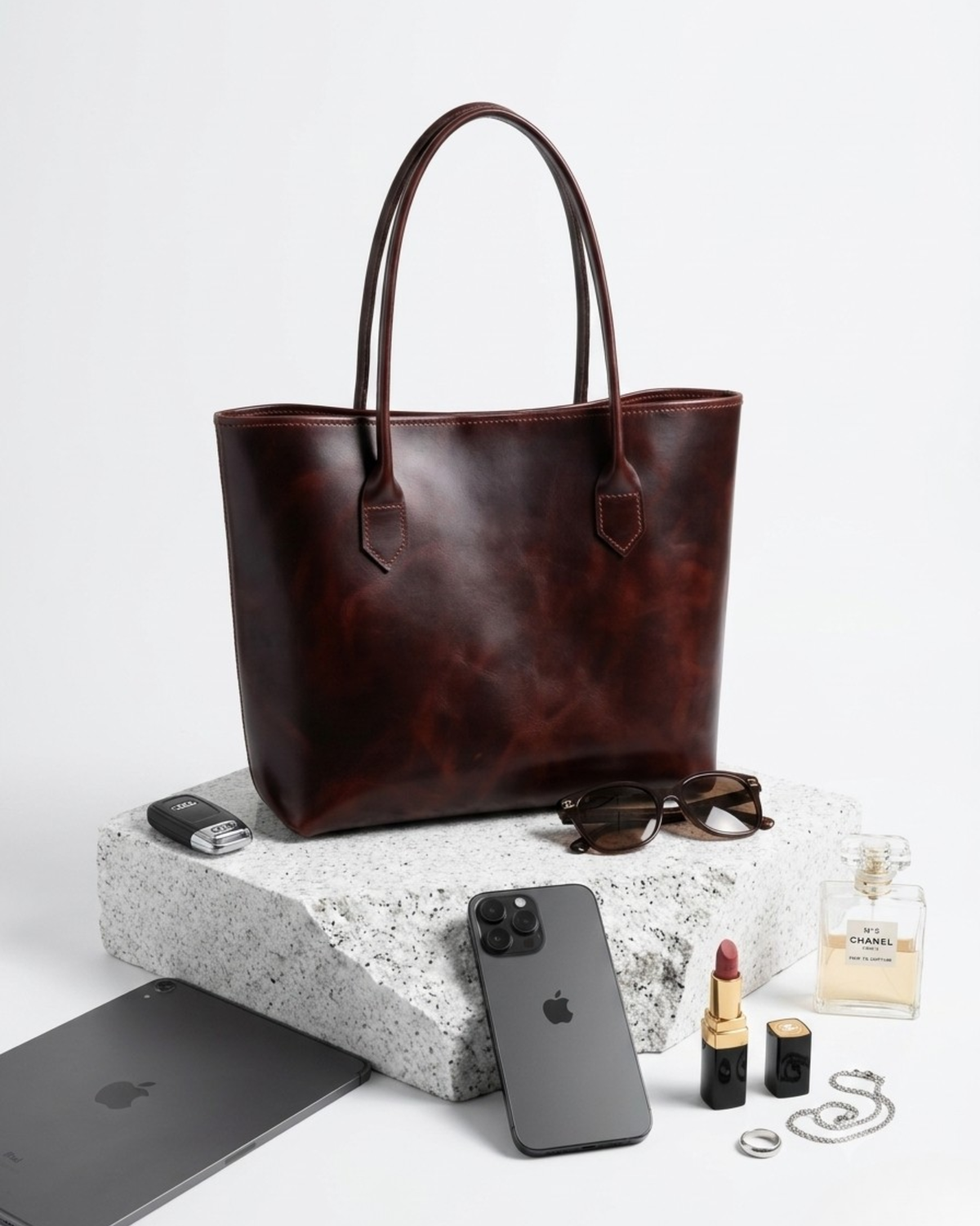 TOTE BAG GARDENIA