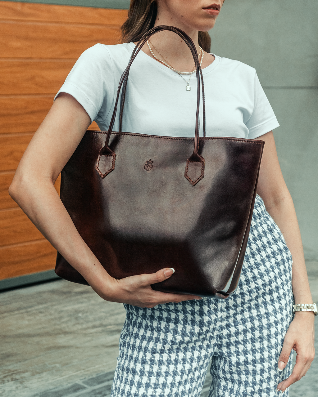 TOTE BAG GARDENIA